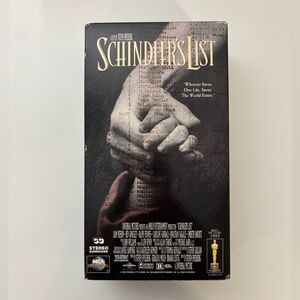 VHS- Schindler's List